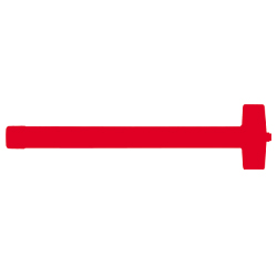 Red exit device icon